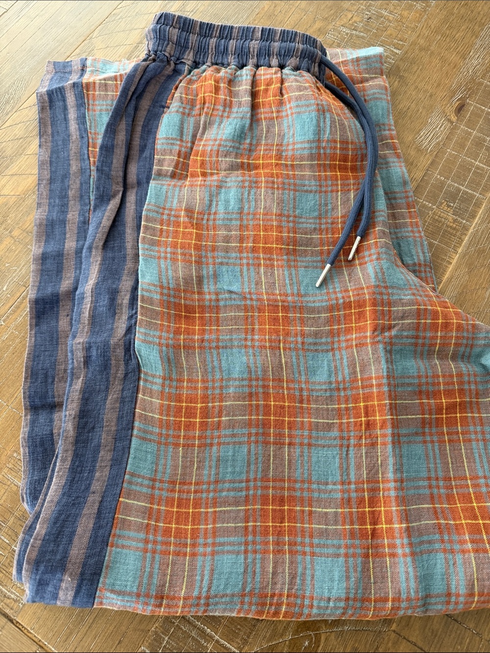 NWT Sabbi The Mexicola Check Pants - Picture 7 of 8